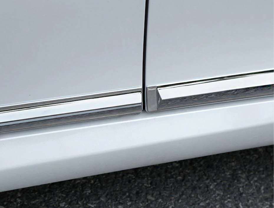 Fit 2018-2023 Toyota Camry ABS Body Side Door Molding Cover Trim Decor (Chrome) - Image 4