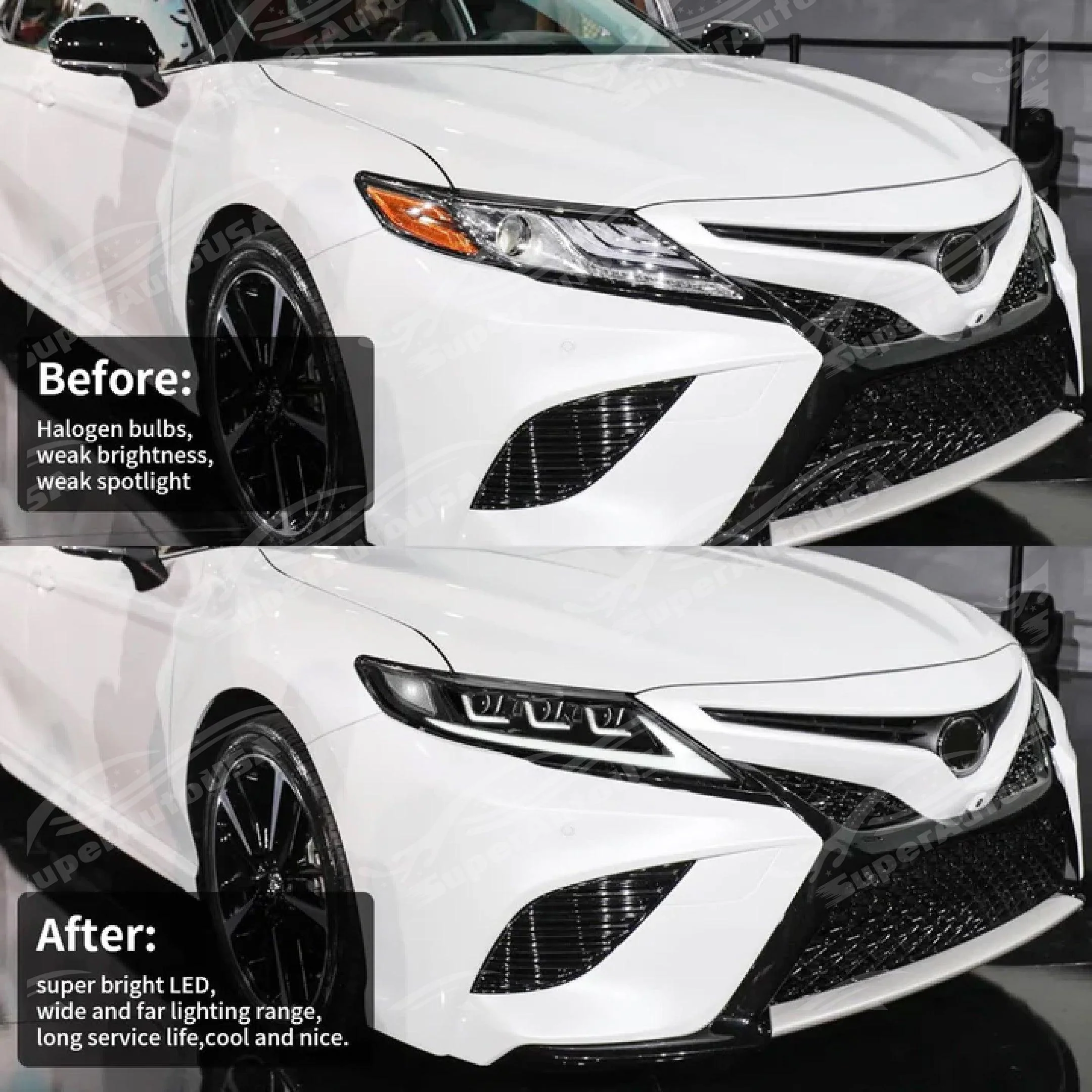 Fits Toyota Camry 2018-2024 LED Head Light Sequential Assembly - Image 6