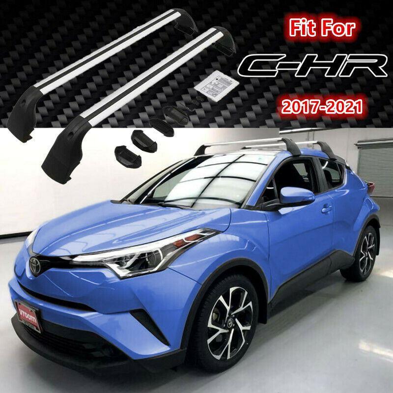 Fit 2017-2021 Toyota CHR CH-R Roof Rack Cross Bar OE Style High Grade Aluminum - Image 2