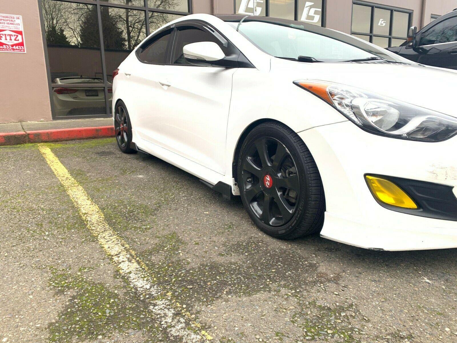 Fit 2008-2020 Toyota Corolla Side Skirts Splitter Spoiler Diffuser Wings - Image 6