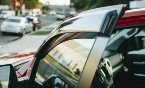 Fit 2016-2021 Toyota Tacoma Double Cab Out-Channel Vent Window Visors Rain Sun Wind Guards Shade Deflectors - Image 3