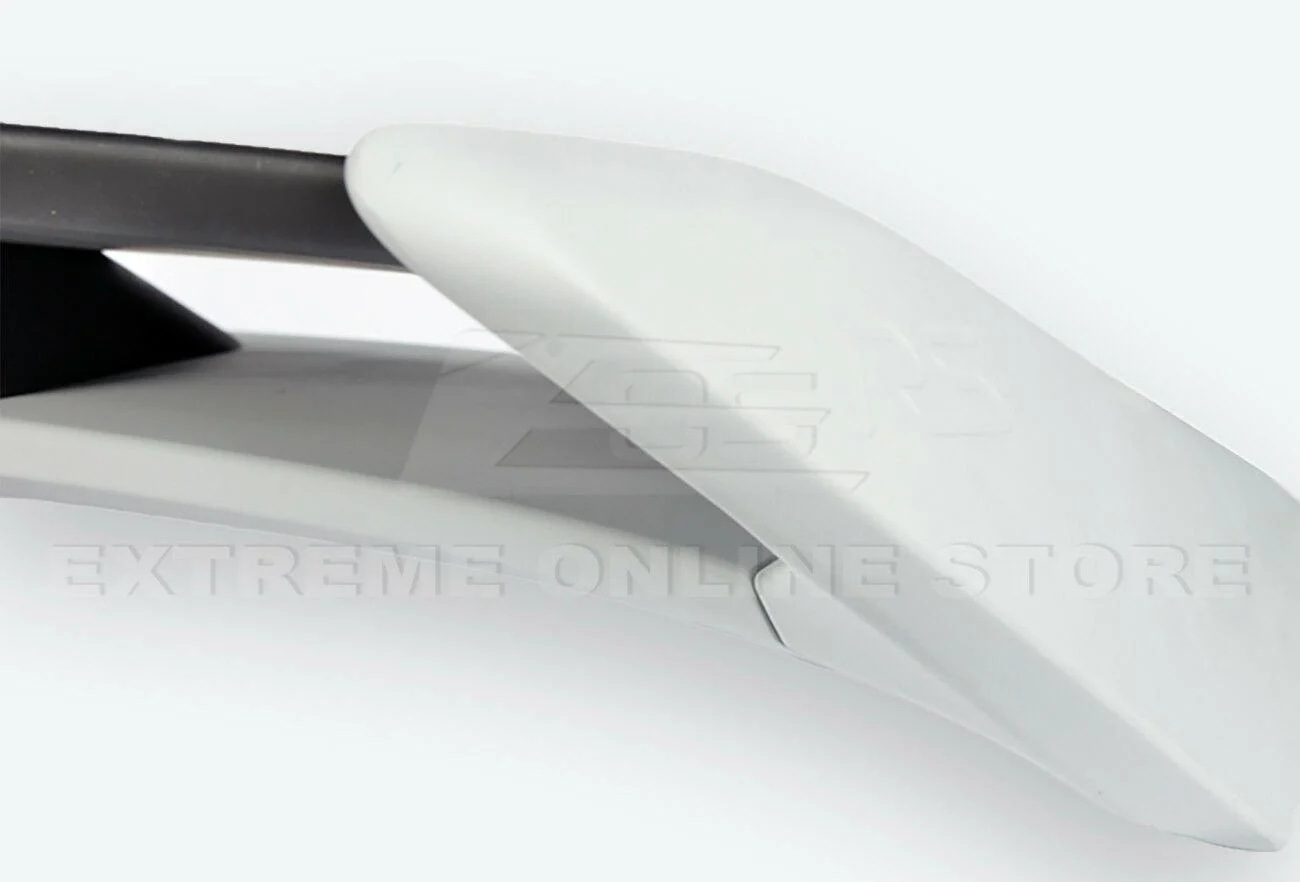 For 2012-2018 Ford Focus Hatchback RS Style PRIMER BLACK Rear Roof Wing Spoiler - Image 10