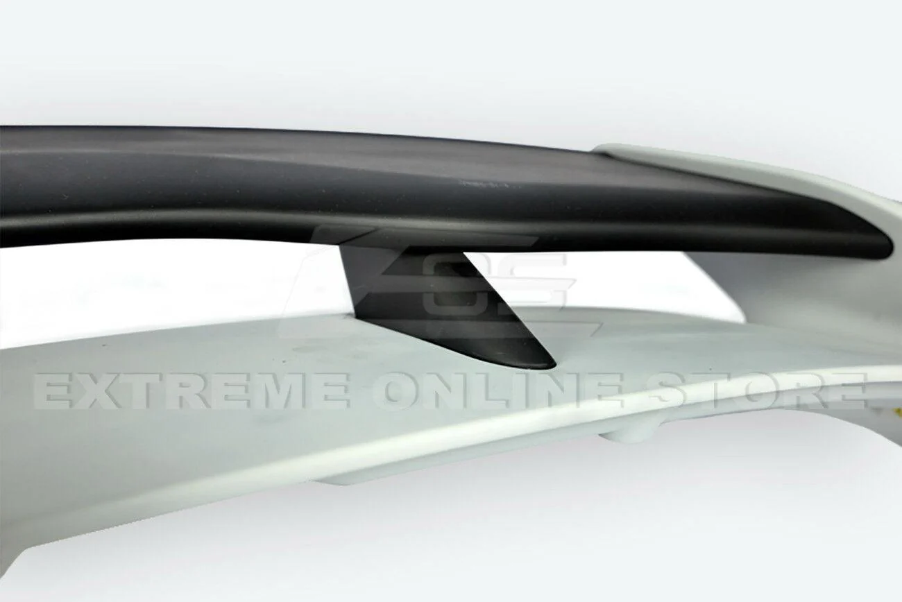 For 2012-2018 Ford Focus Hatchback RS Style PRIMER BLACK Rear Roof Wing Spoiler - Image 9