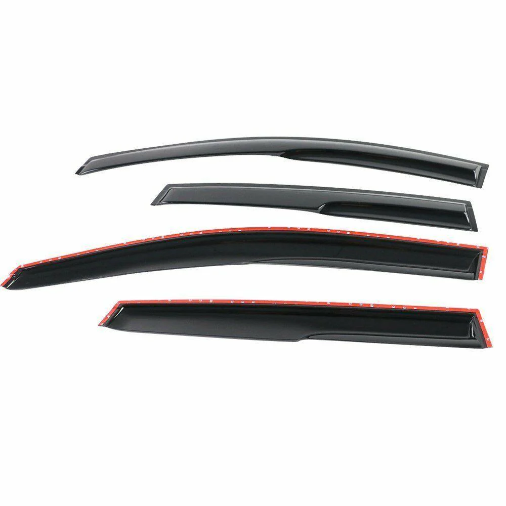 Fit 2013-2018 TOYOTA Rav4 3D Mugen Style Vent Window Visors Rain Sun Wind Guards Shade Deflectors - Image 9