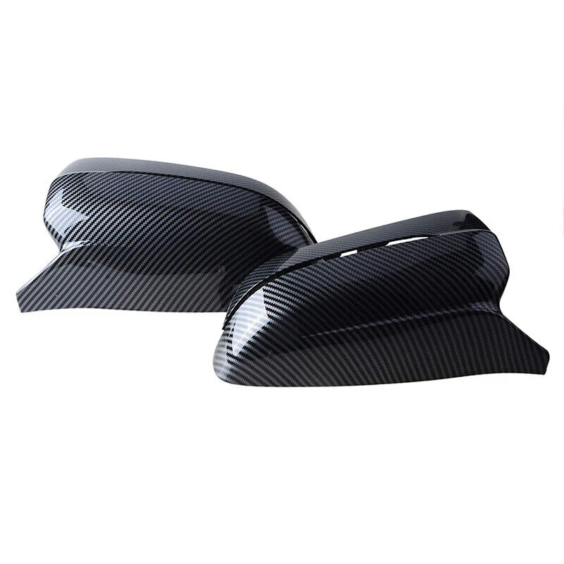 For 17-22 BMW G30 G20 G22 G11 G12 M Style Carbon Print Side Mirror Cover Caps - Image 5