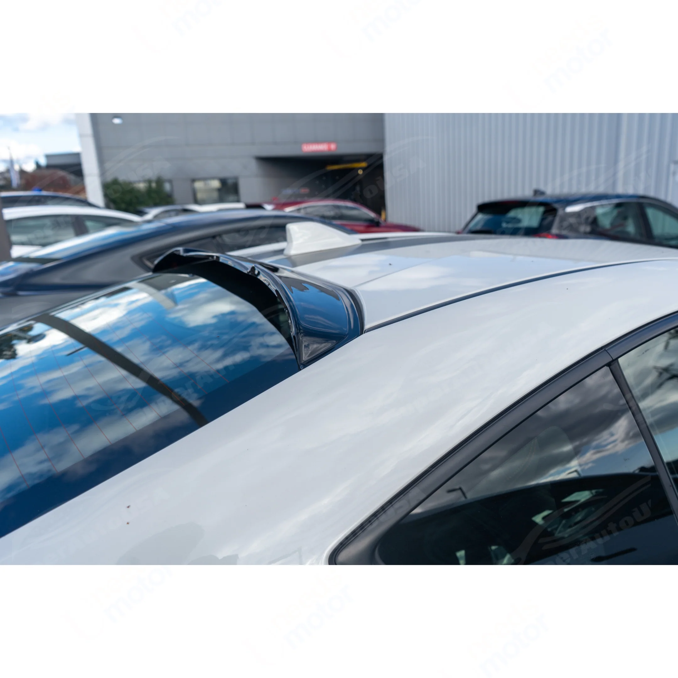 2008-2014 Subaru Impreza WRX STI Sedan GV - Rear Window Spoiler Visor Extension - Image 7