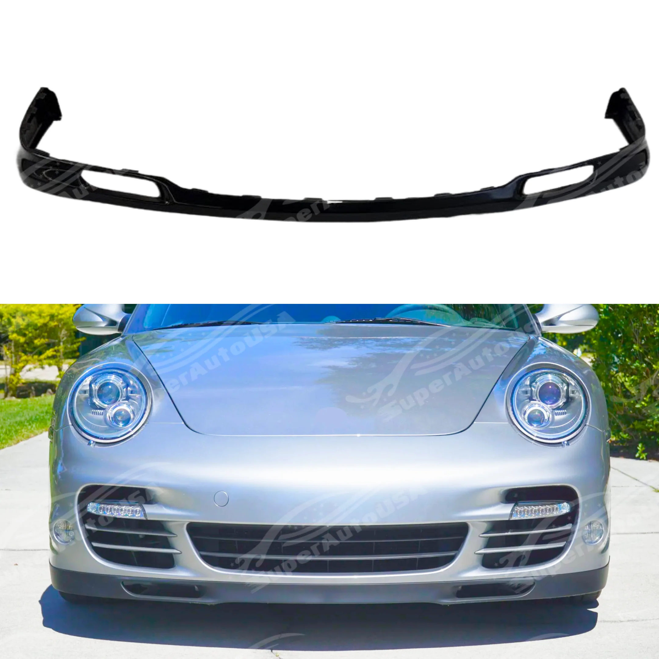 For 07-13 Porsche 911 997 turbo S OE-Style Front Bumper Splitter Lip
