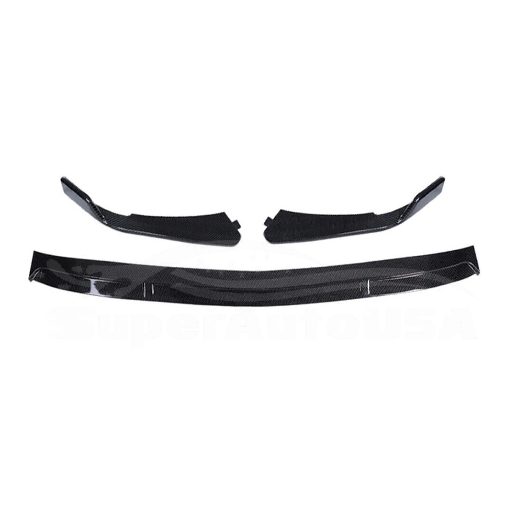 Fit 2008-2013 Infiniti G37 Front Bumper Splitter Spoiler Lip (Carbon Fiber Print) - Image 3