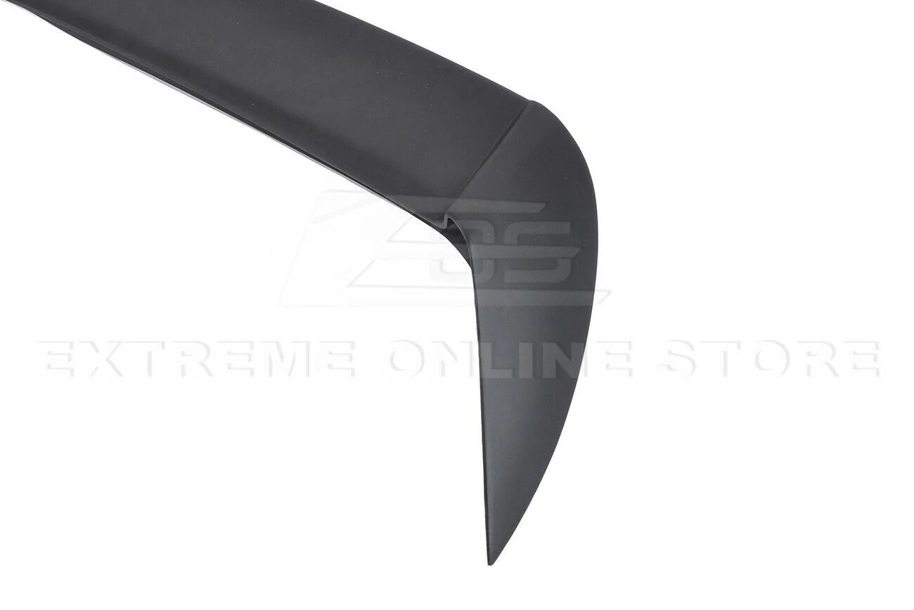 2008-2014 Subaru WRX STI Hatchback GR - OEM Wing Gurney Flap Extension - Matte Black - Image 10