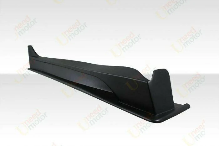 Fit 2008-2017 Mitsubishi Lancer / Evolution MOD Style Black Side Skirts Body Kit - Image 6