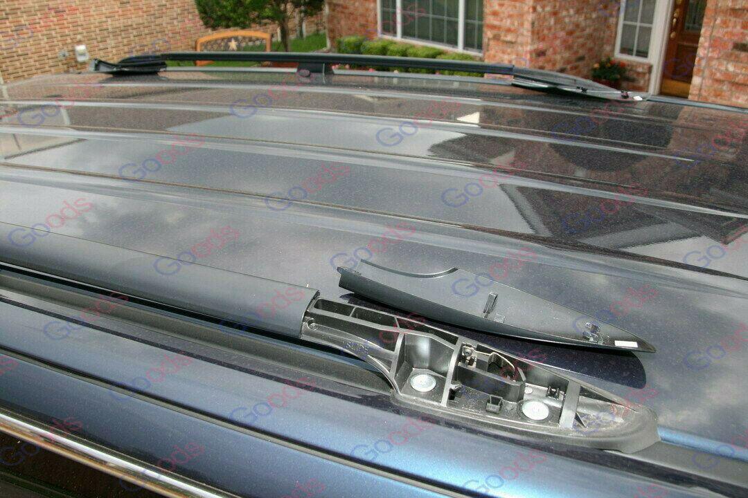 Fit 2009-2015 Honda Pilot Aluminum Roof Rack Side Rails Set Luggage Carrier Bar - Image 9