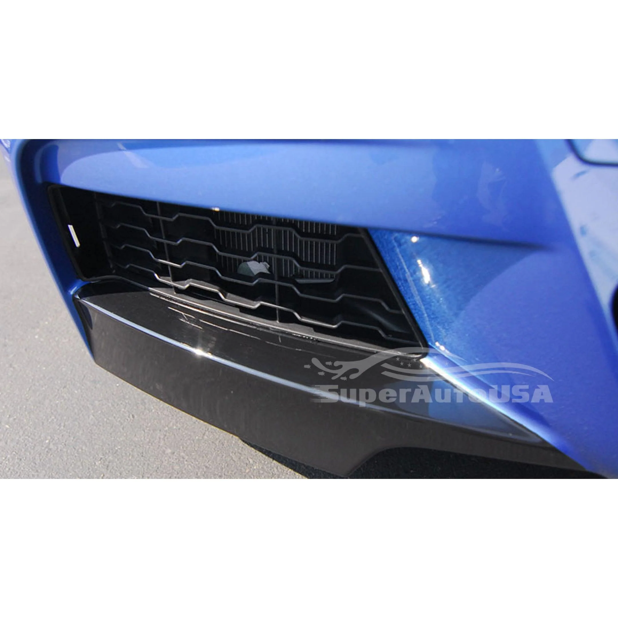Fit 2012-2018 BMW 3 Series F30 M Sport Front Bumper Lip Corner Splitters (Gloss Black) - Image 3
