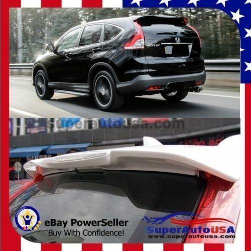 Fit 2012-2016 Honda CRV CR-V Out-Channel Rear Roof Spoiler Wing (Painted Red) - Image 4