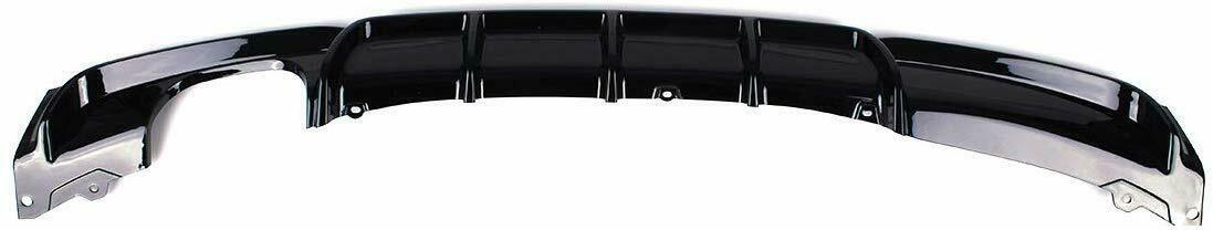 Fits 2012-2018 BMW F30 F31 M STYLE Black Left Single Exhaust Rear Bumper Diffuser - Image 7