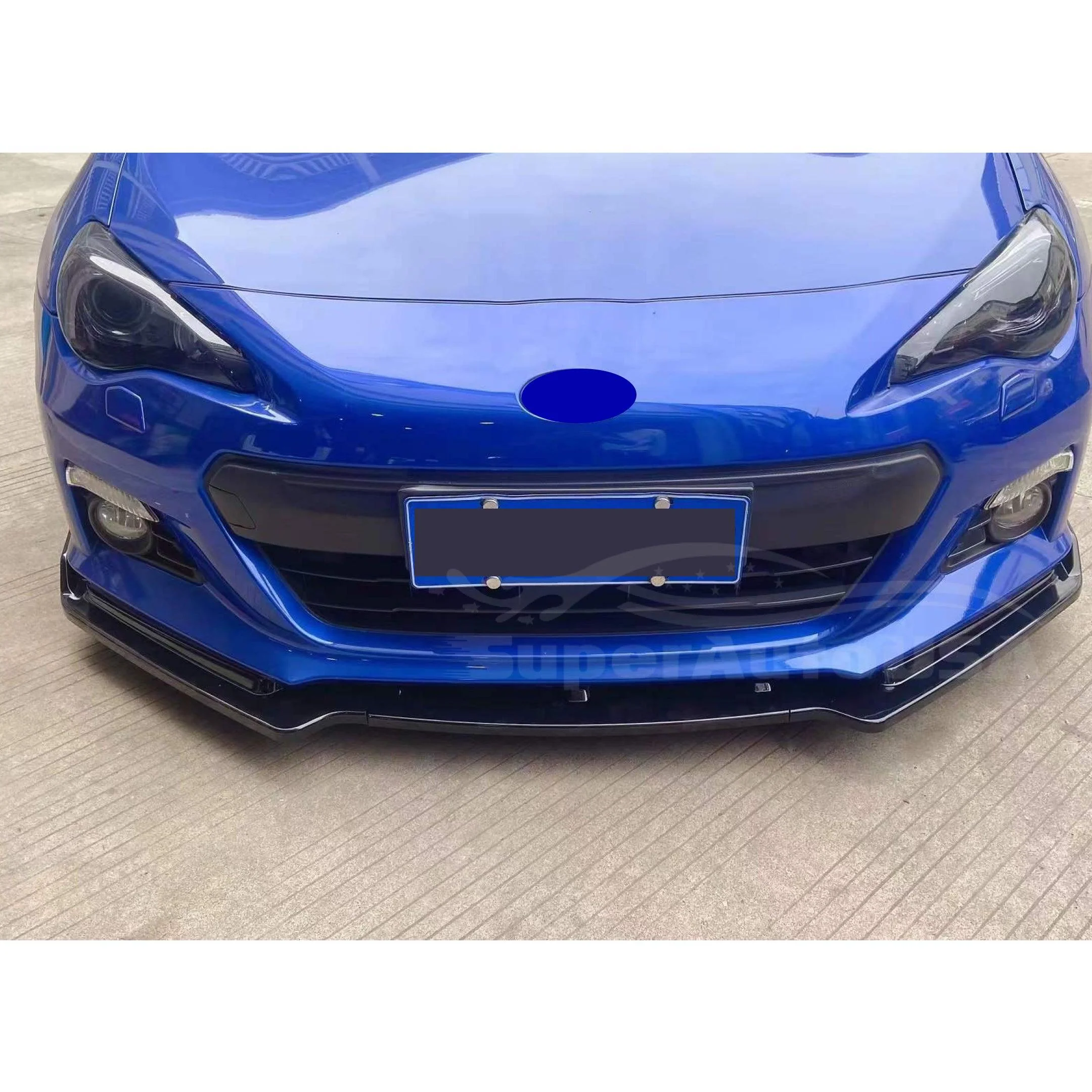 For 2013-2016 BRZ FR-S GT86 CS Sport Front Bumper Lip Spoiler (Carbon Fiber Print) - Image 4