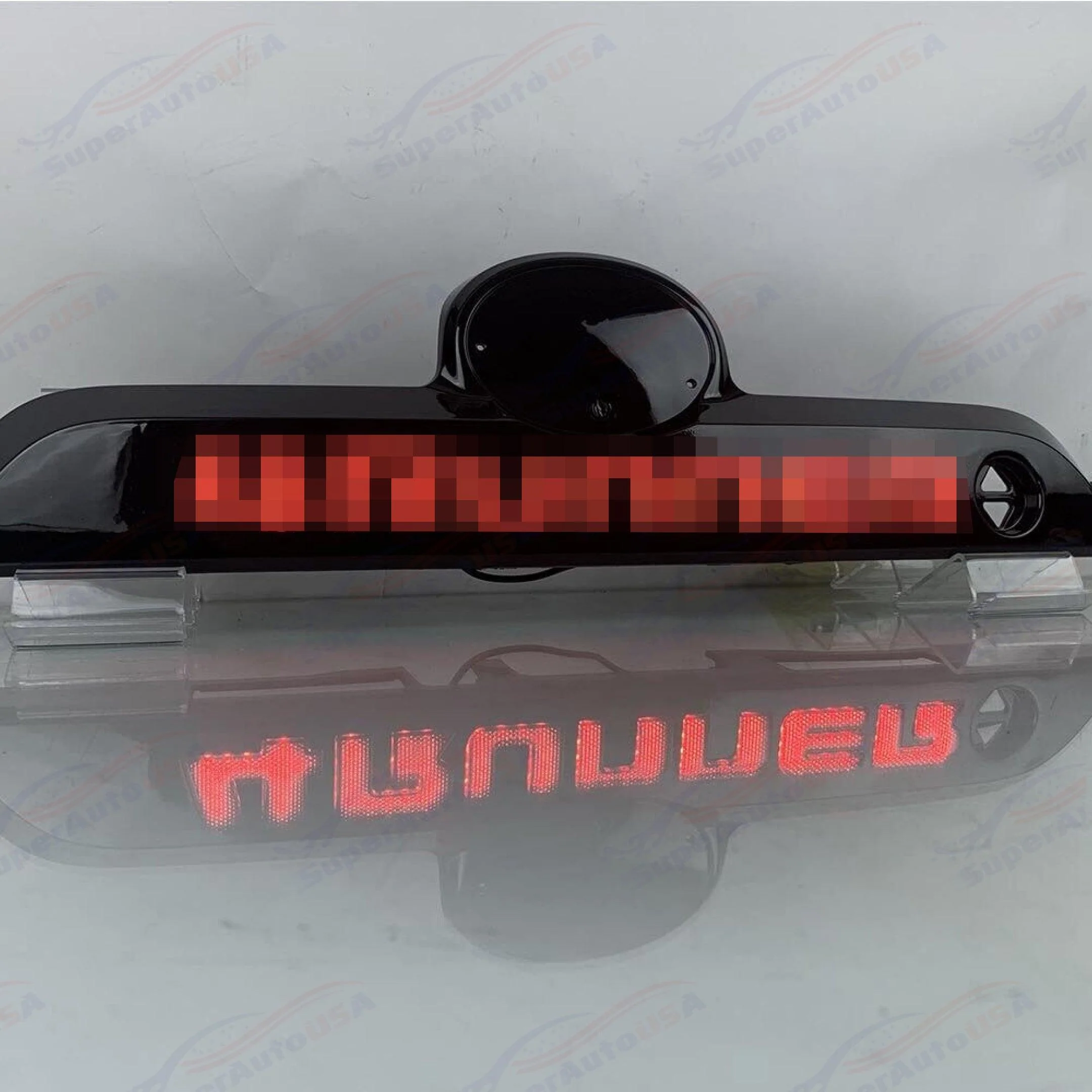 For 2011-2022 Toyota 4Runner Black Trunk Lid Tailgate Trim Brake Light - Image 7