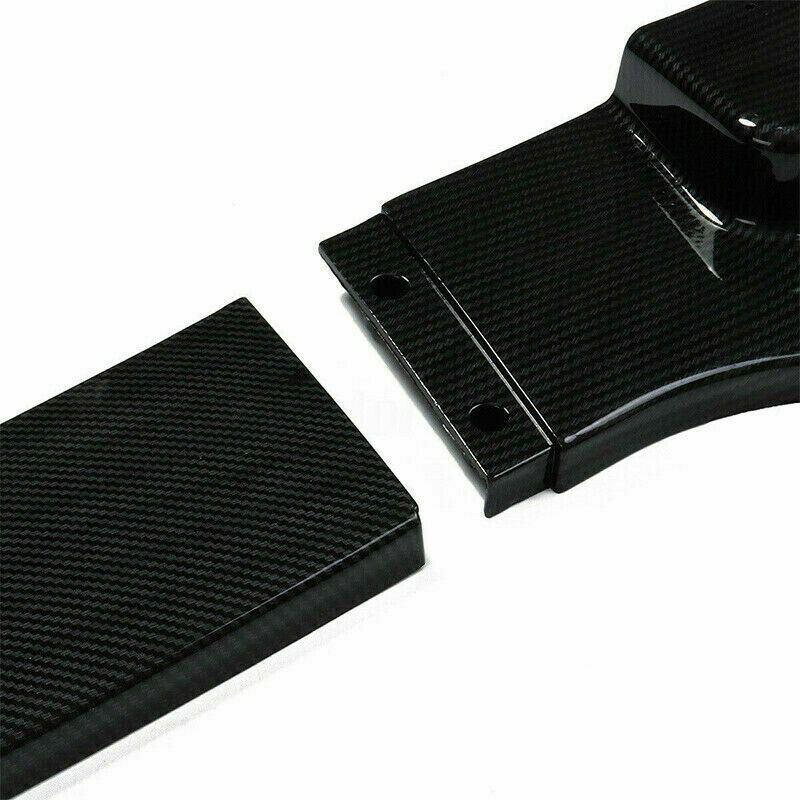 Fits 2014-2017 Infiniti Q50 Sport Front Bumper Lip Spoiler (Carbon Fiber Print) - Image 6