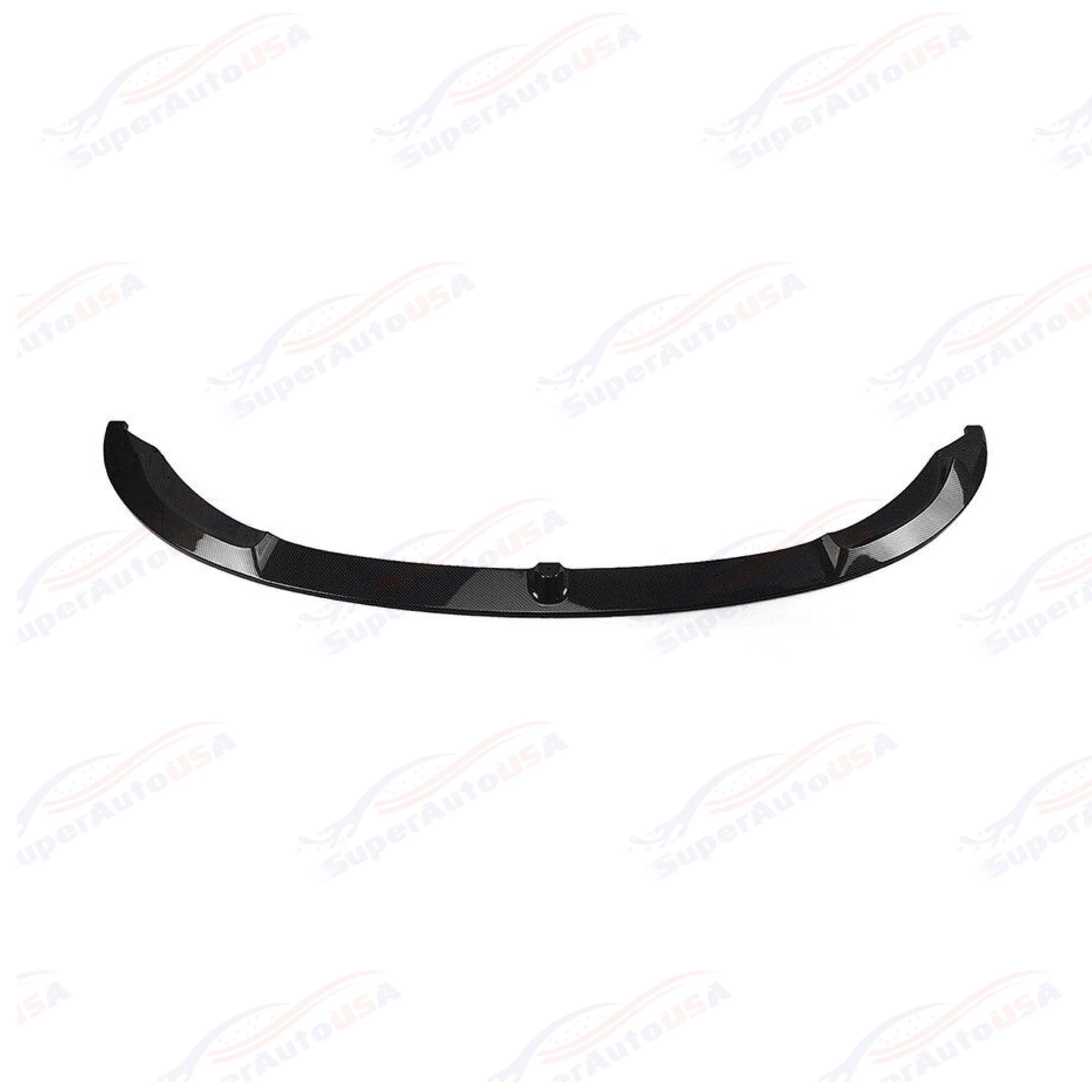 Fits 2015-2020 BMW F80 M3 F82 F83 M4 CS Style Front Bumper Lip Spoiler (Glossy Black) - Image 4