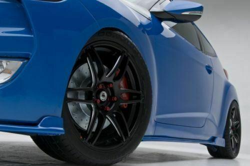 2015-2021 Subaru WRX STI VA - Side Skirts with Winglet - Unpainted Black - Image 7