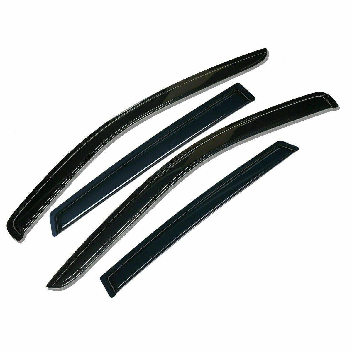 Fit 2015-2021 Chevrolet Tahoe GMC Yukon Out-Channel Vent Window Visors Rain Sun Wind Guards Shade Deflectors - Image 6