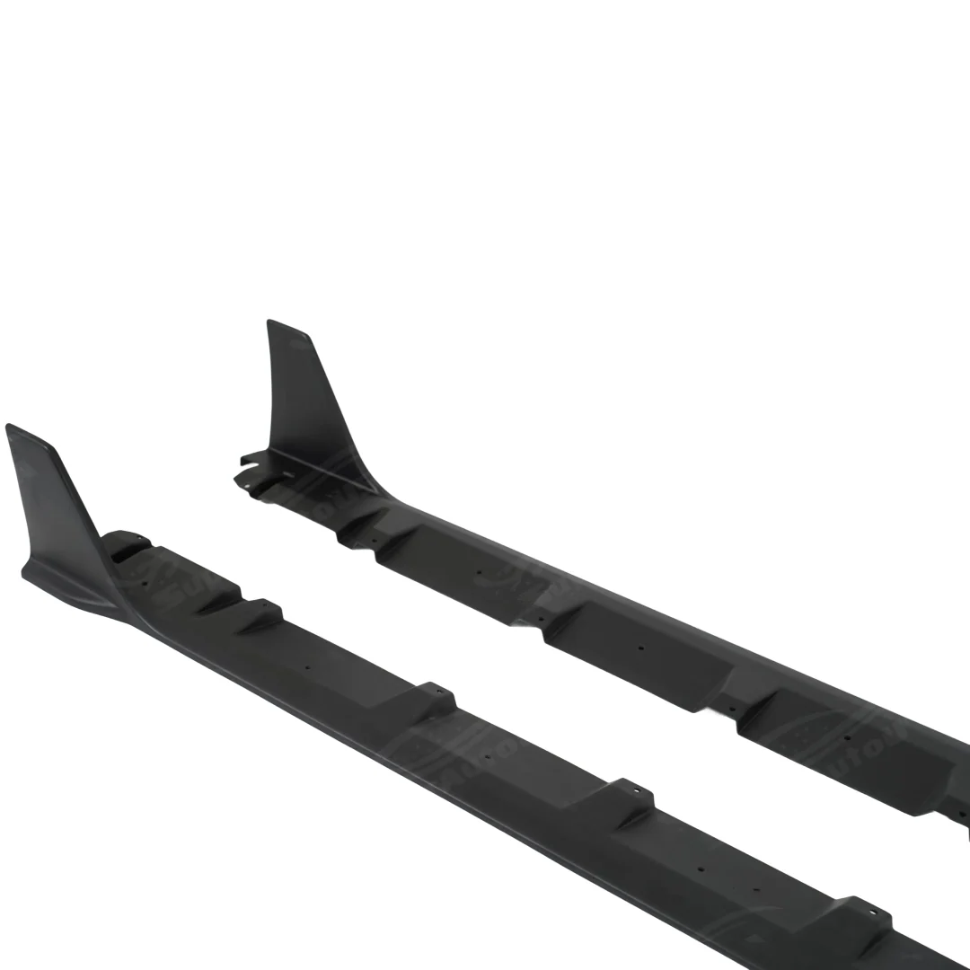 2015-2021 Subaru WRX STI VA Side Skirt with Winglet - Matte Black - Image 6