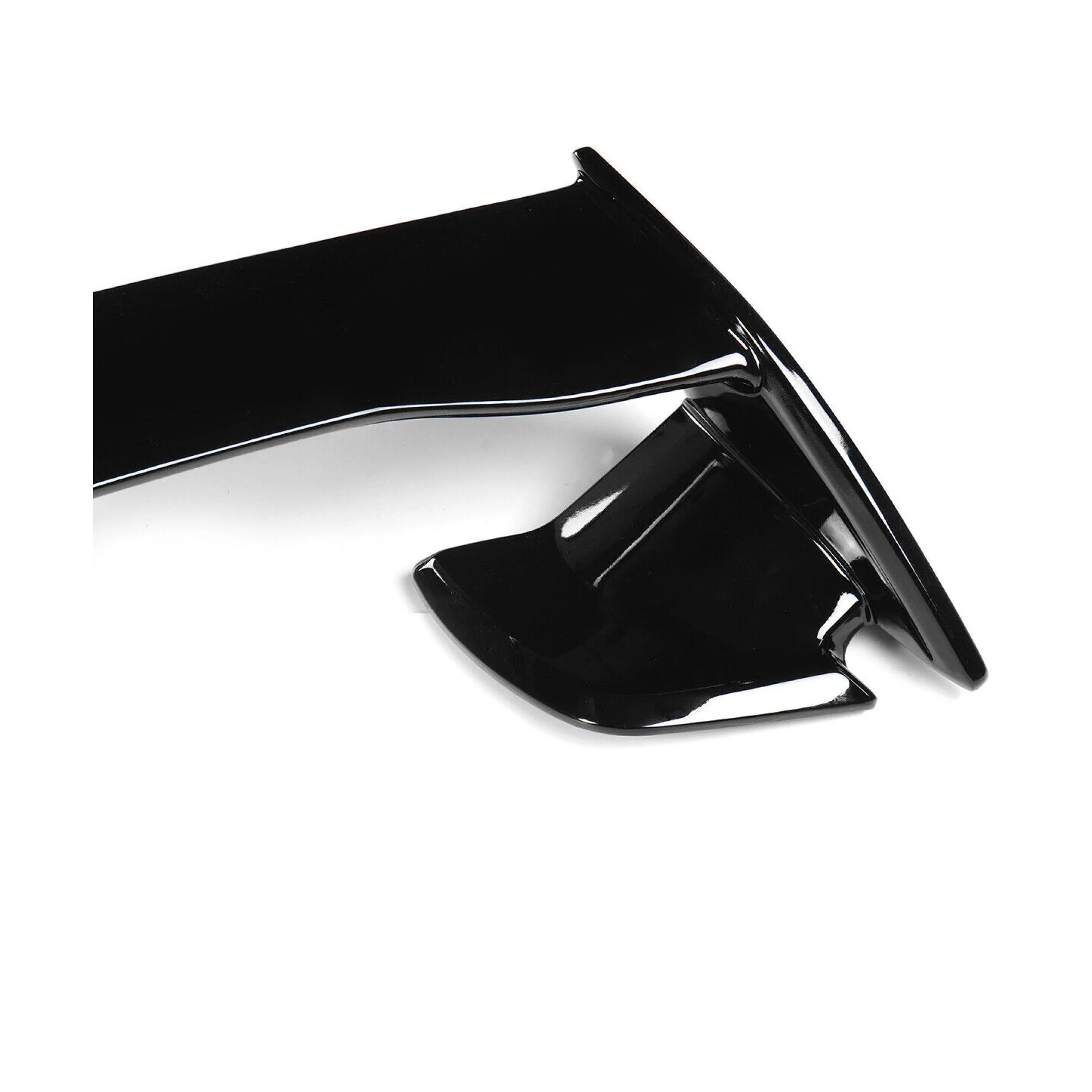 2015-2021 Subaru WRX STI VA - JDM OE Style Spoiler Wing - Gloss Black - Image 4