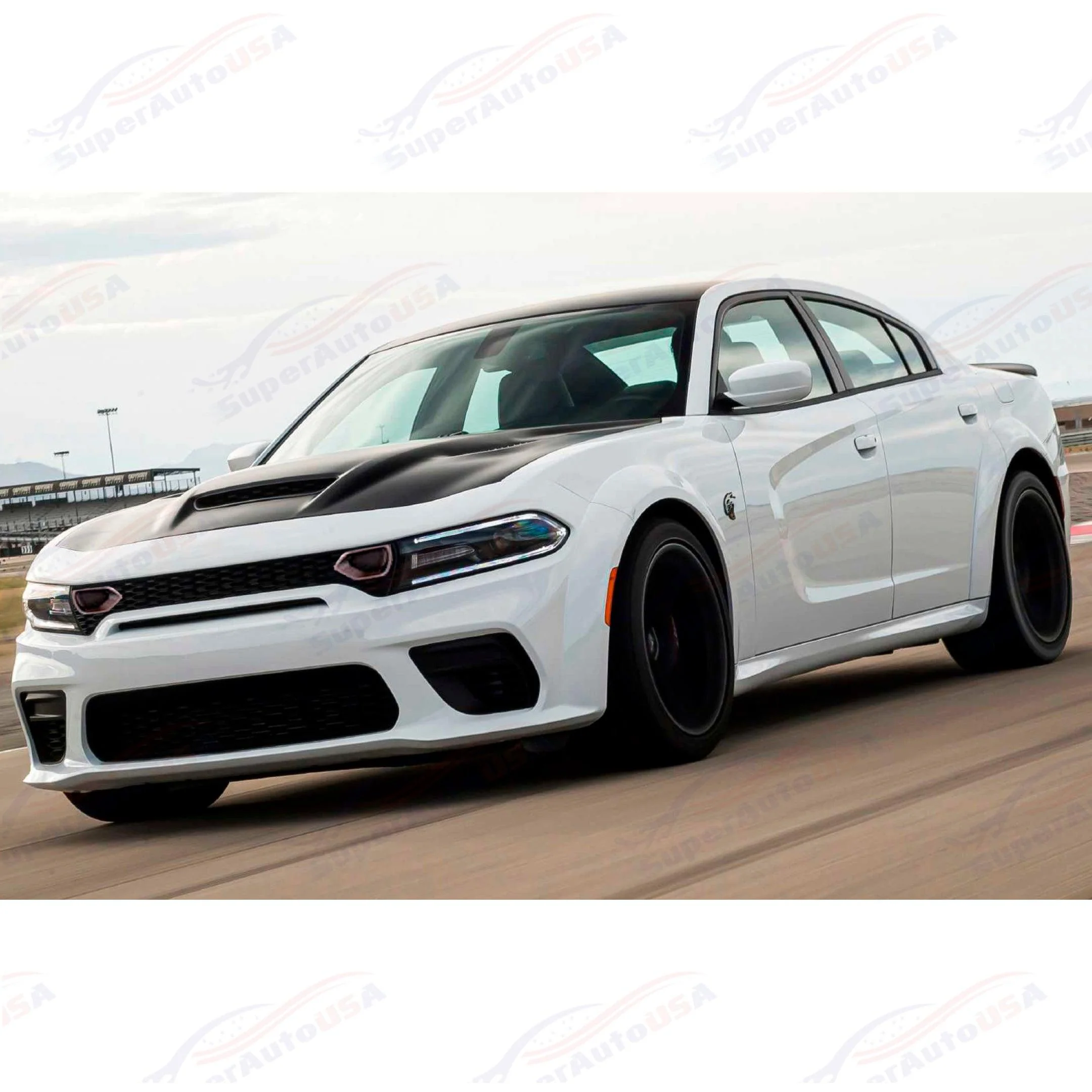 Front & Rear Bumper - RT SRT Style | Fits Dodge Charger (2015-2023) - Image 2