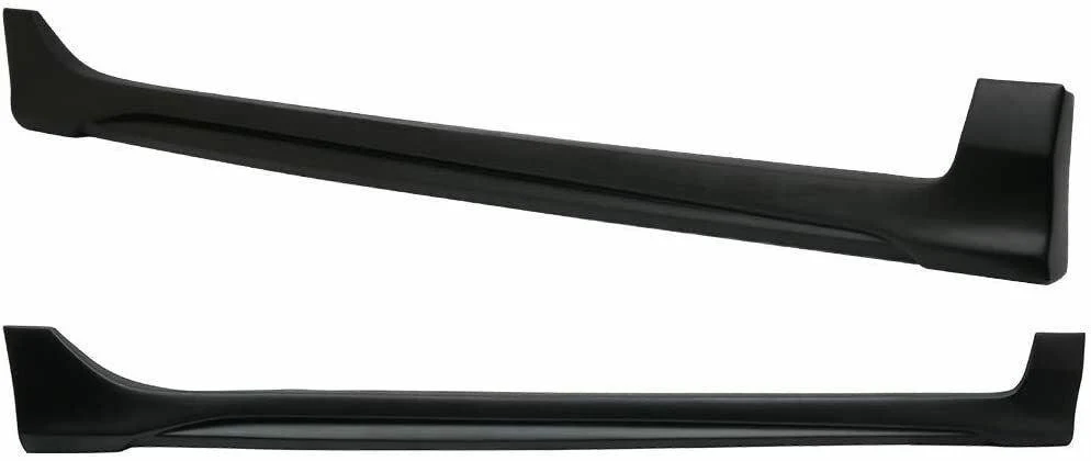 Fit 2016-21 Honda Civic Sedan 4Door MOD Style Side Body Skirts (Unpainted Matte Black) - Image 4