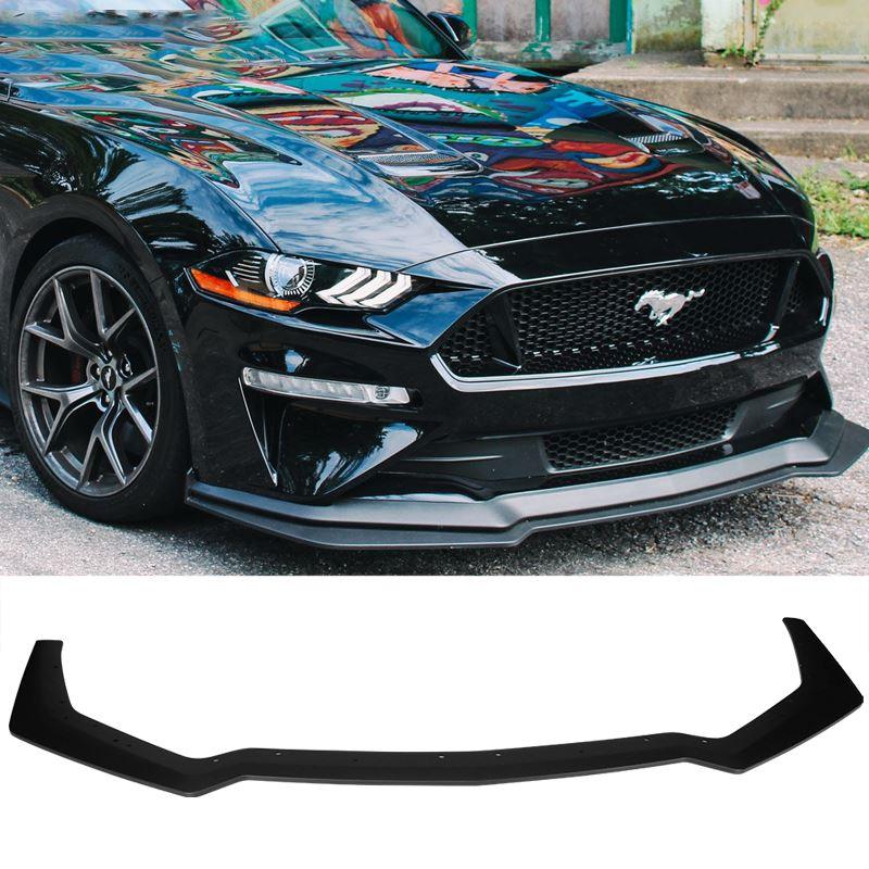Fits 2018-2021 Mustang GT500 Style Front Bumper Lip Spoiler - Image 3