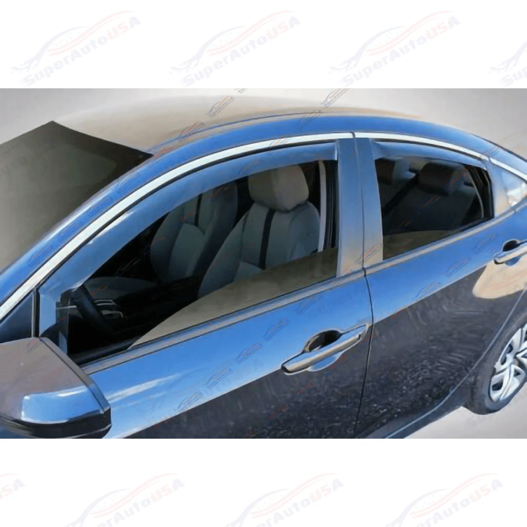 For 2018-2025 Stinger In-Channel Window Visor Rain Wind Guard Deflectors - Image 4