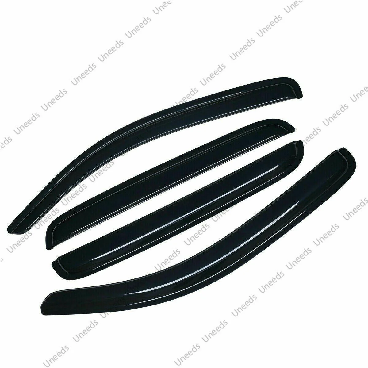 Fit 2019-2024 Ram 1500 OE Style Vent Window Visors Rain Sun Wind Guards Shade Deflectors - Image 4