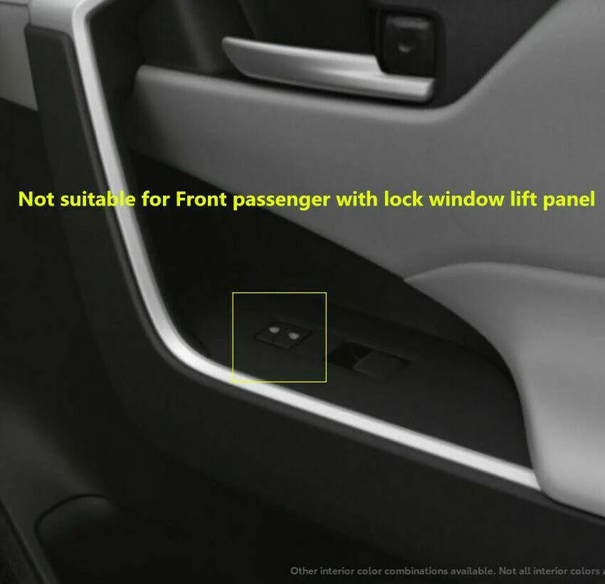 Fit 2019-2021 Toyota RAV4 Gear Position Shift Panel Cover Trim (Carbon Fiber Print) - Image 4