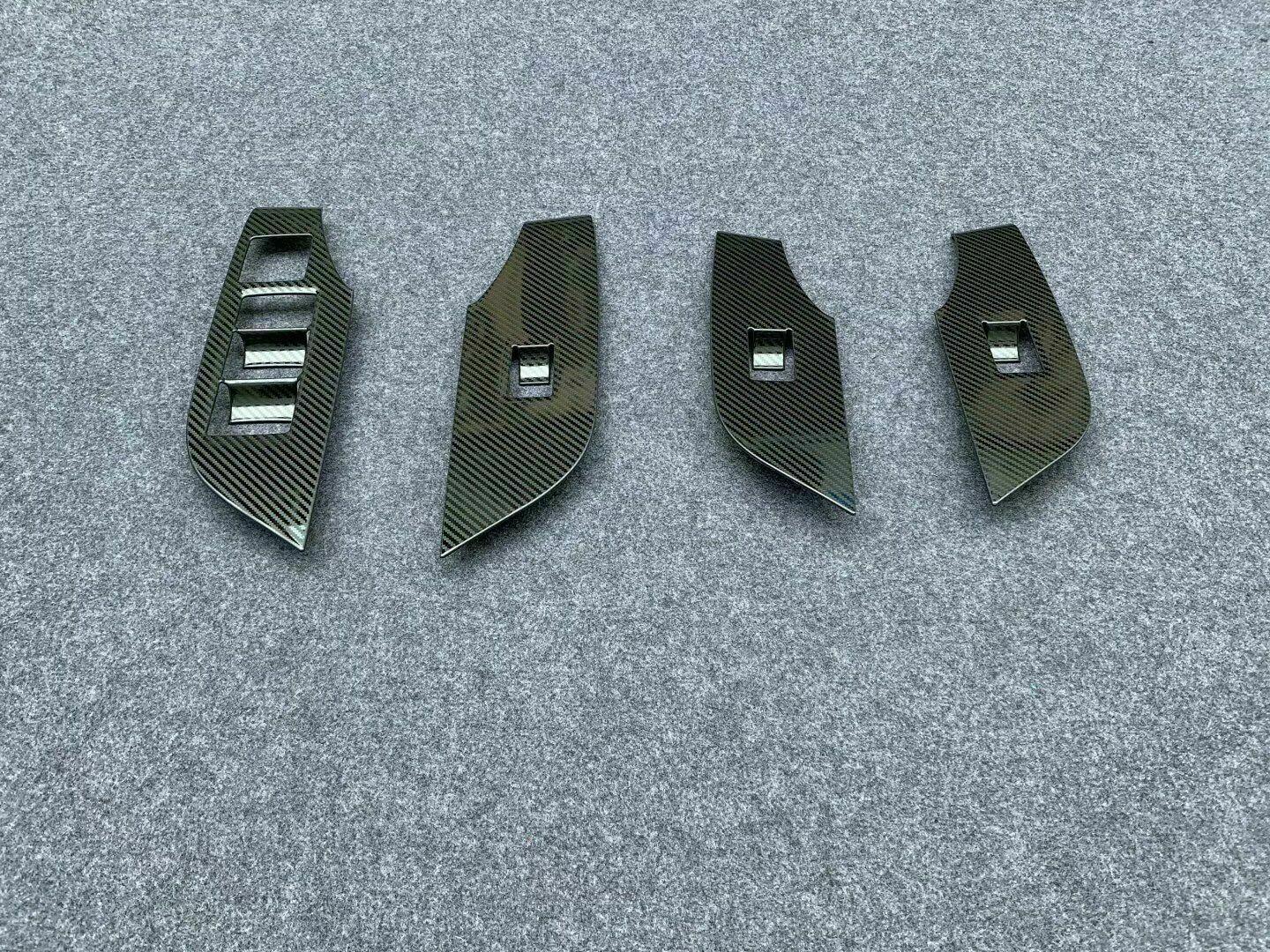 Fit 2019-2021 Toyota RAV4 Gear Position Shift Panel Cover Trim (Carbon Fiber Print) - Image 6