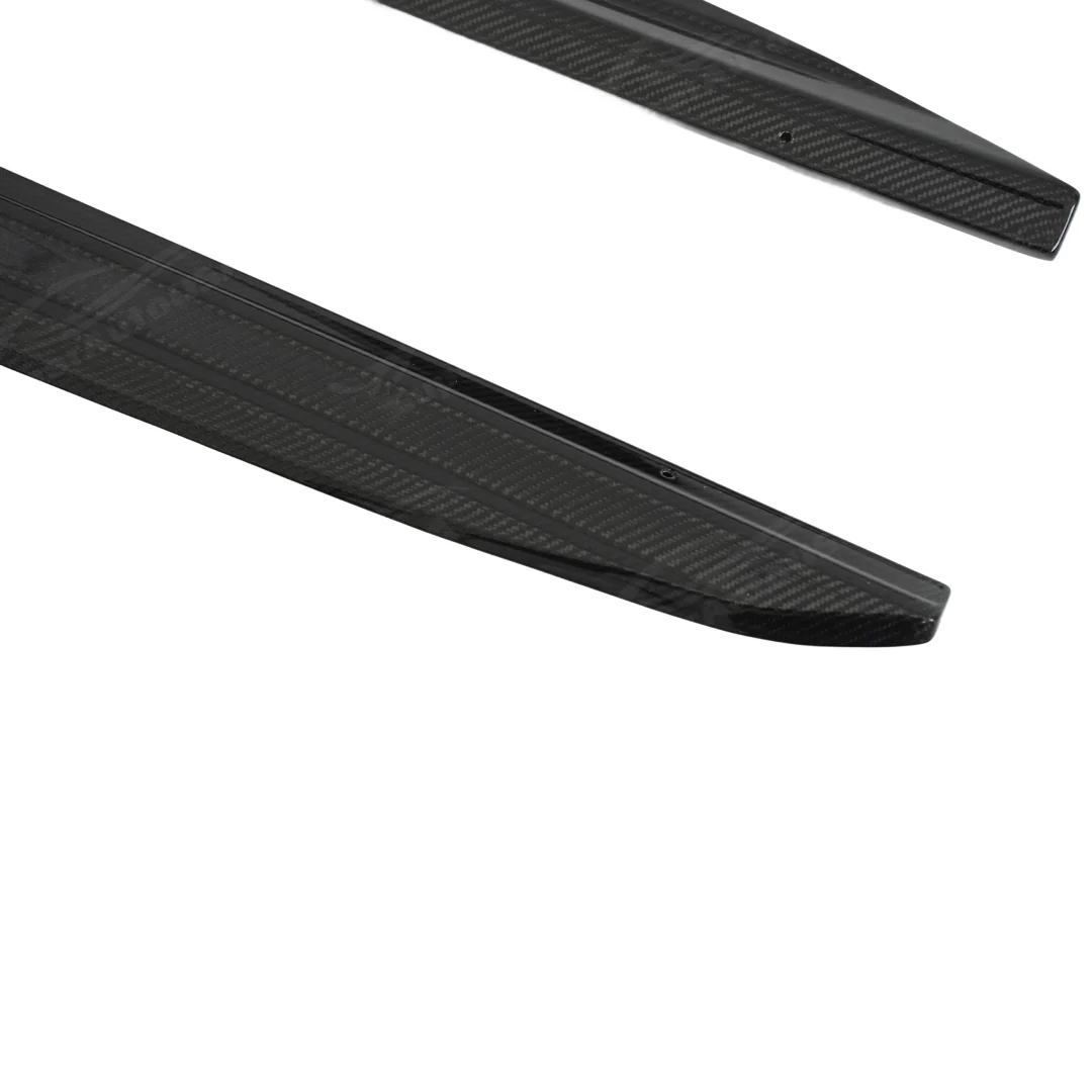 For 2019-2022 BMW G05 X5 Real Carbon Fiber Side Skirt - Image 4