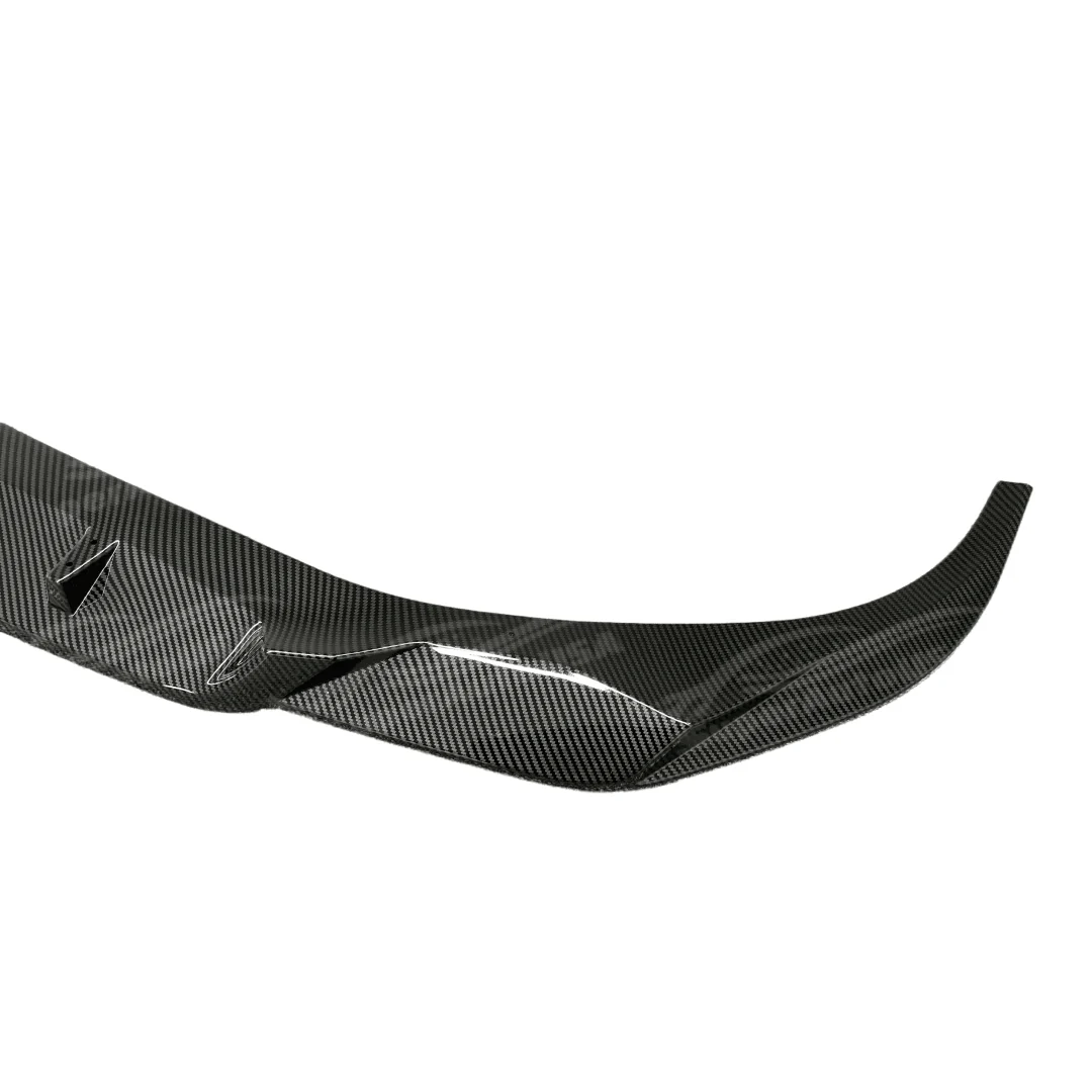 For 2020-2022 BMW 7 Series G12 Carbon Fiber Print Front Bumper Lip Spoiler - Image 8