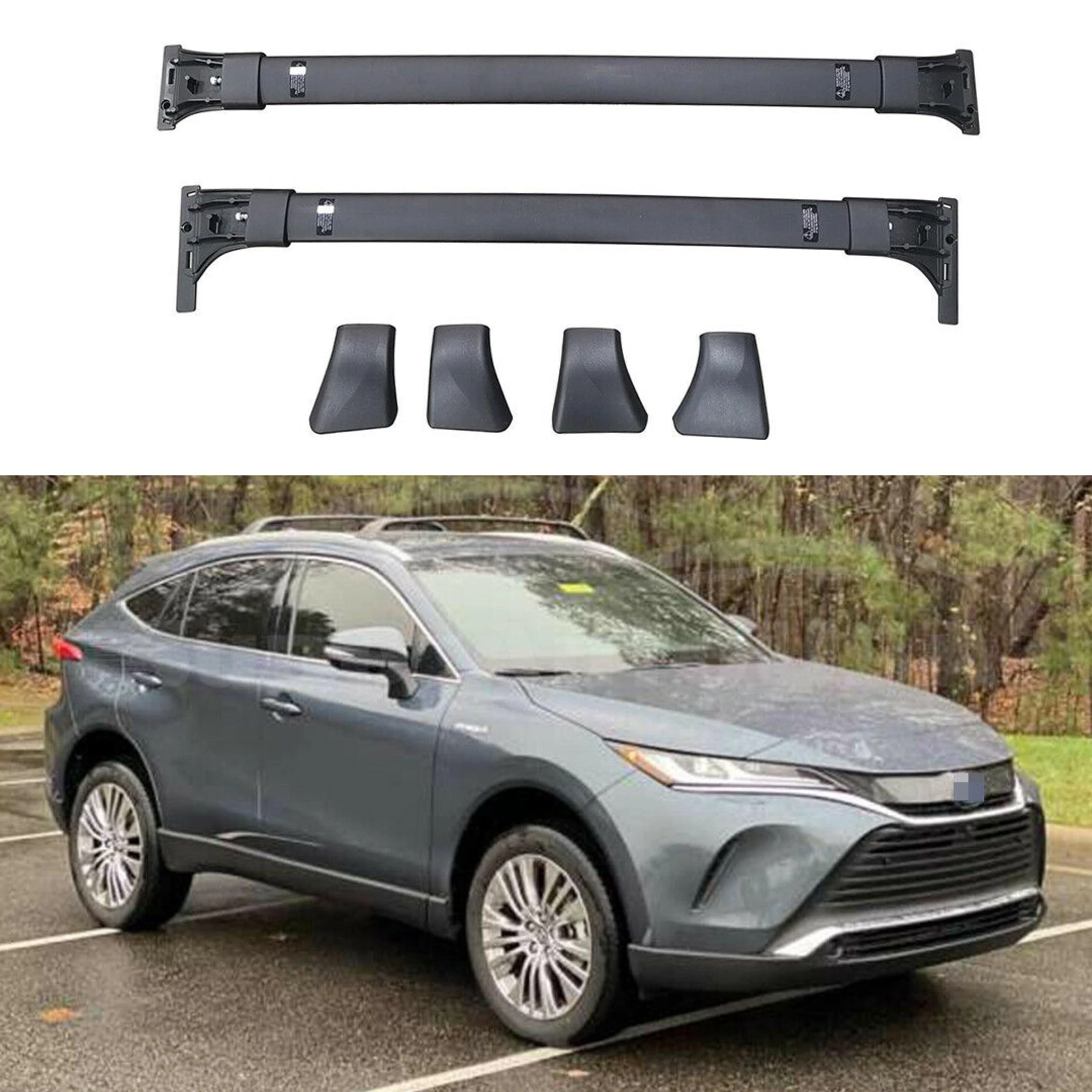 For 2021 2022 Toyota Venza Roof Racks Baggage Luggage Crossbars
