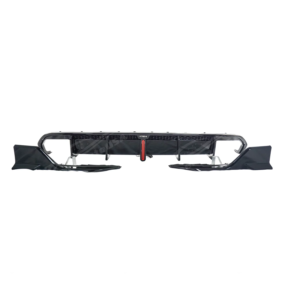 For 2021-2025 BMW G26 4 Series M440i VTEN Gran Coupe Dual Exhaust Red LED Light Diffuser With Corners - Image 3