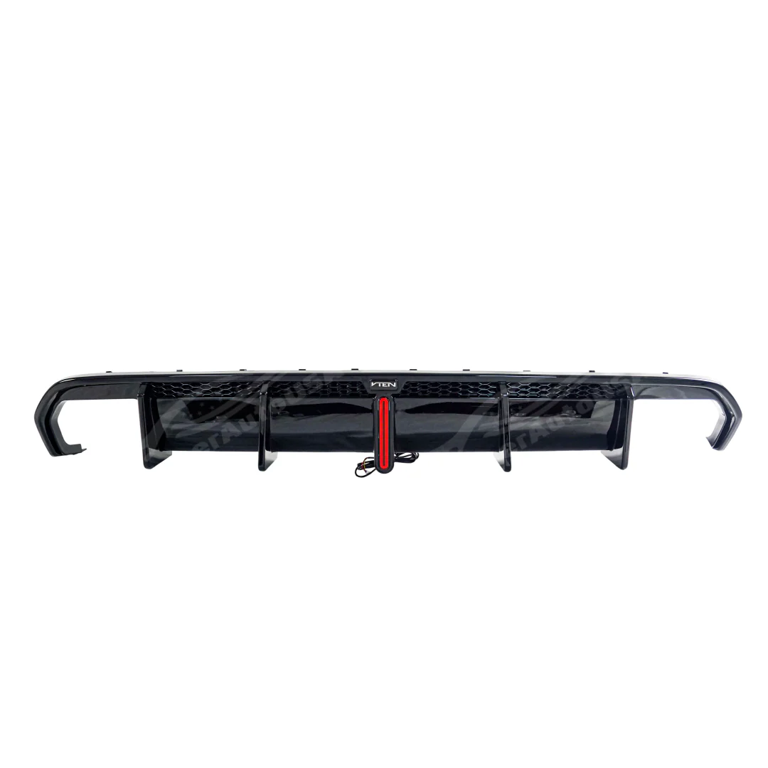 For 2021-2025 BMW G26 4 Series M440i VTEN Gran Coupe Dual Exhaust Red LED Light Diffuser With Corners - Image 5
