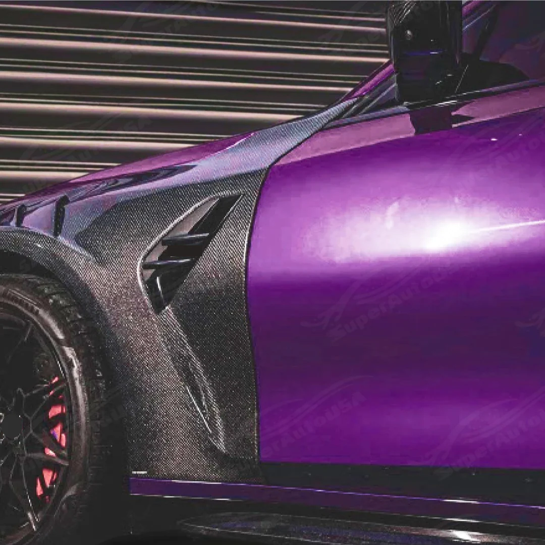 2021+ BMW G80 M3 - Carbon Fiber Vented Wide Body Fender - Image 8