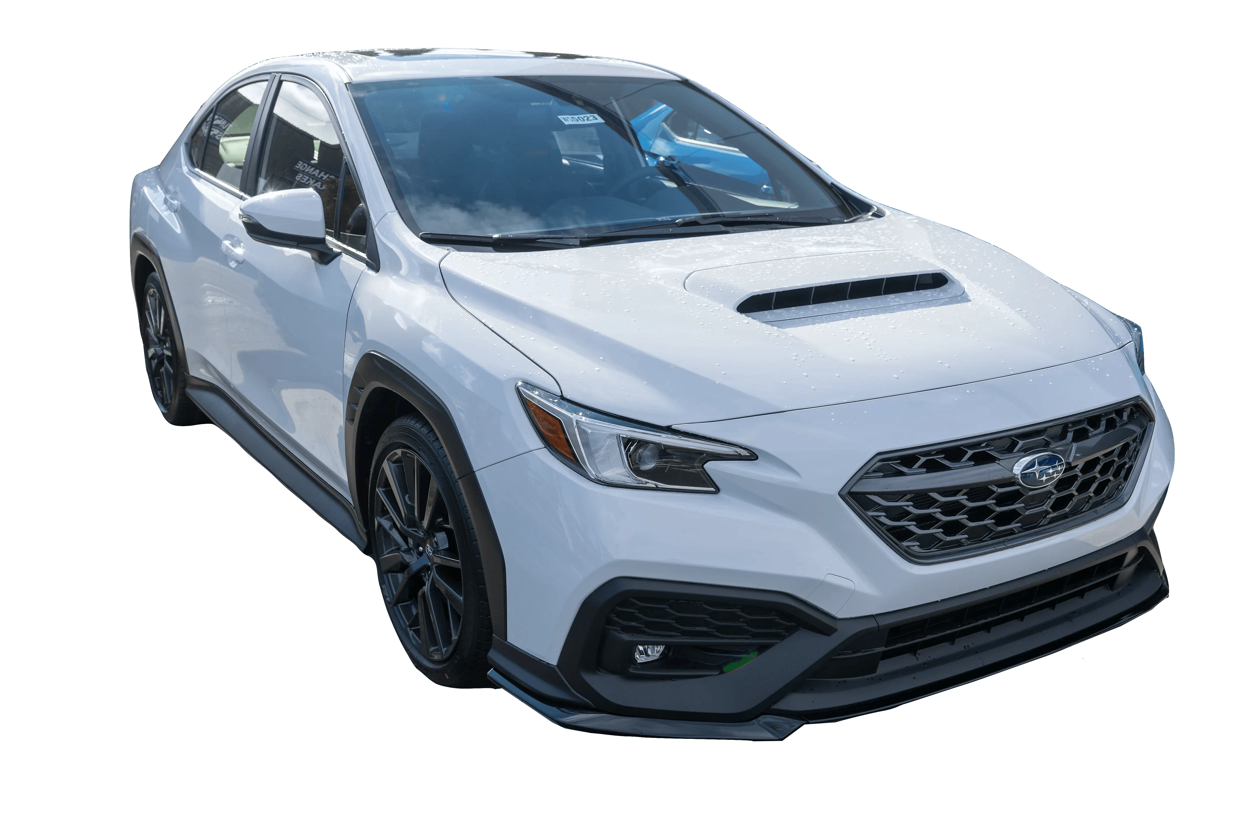 2022-2026 Subaru WRX VB - STI Style Front Lip - Cherry Red (3pc) - Image 15