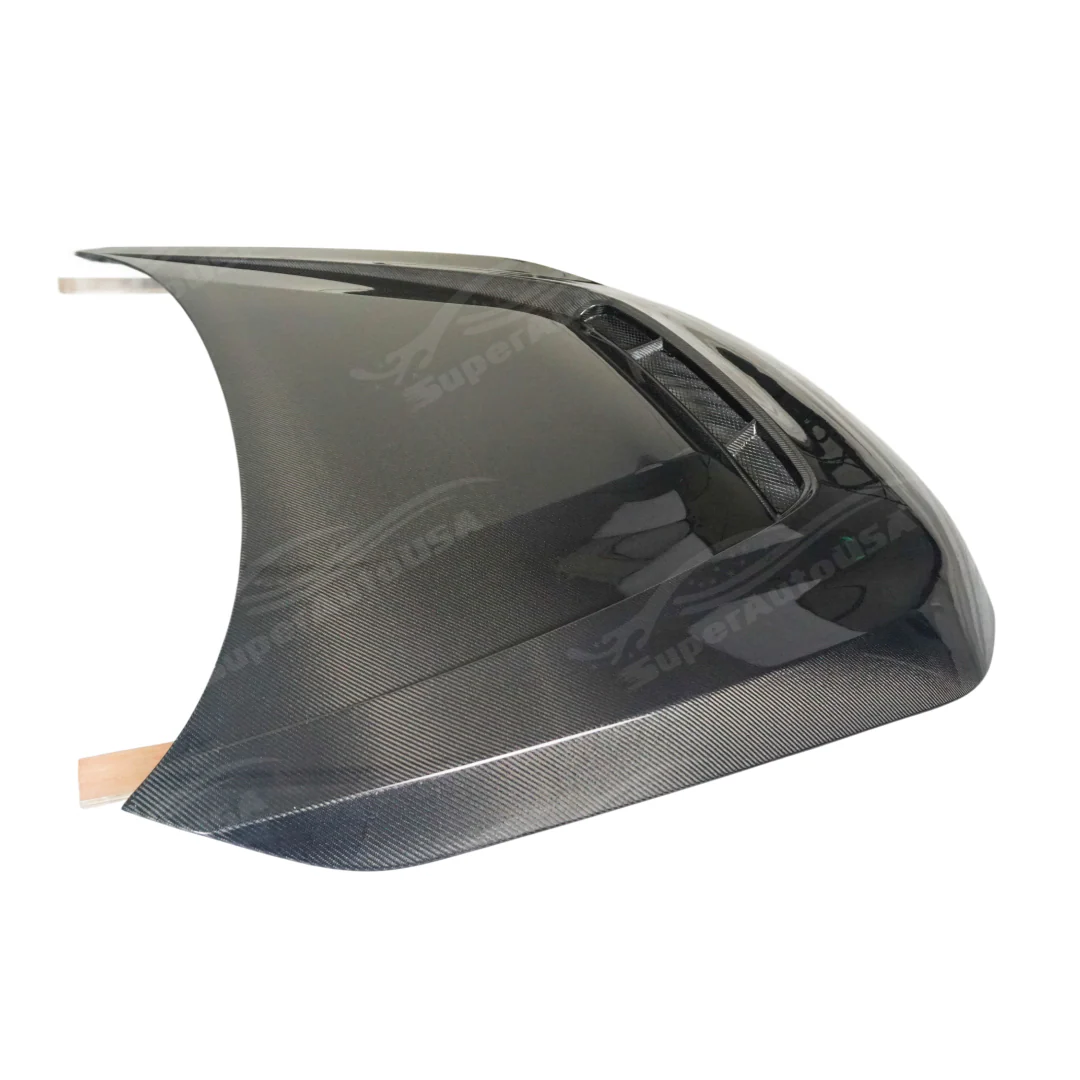 For 2022-2025 BMW G87 M2 / G42 2 Series AP Style Real Carbon Fiber Engine Hood - Image 7