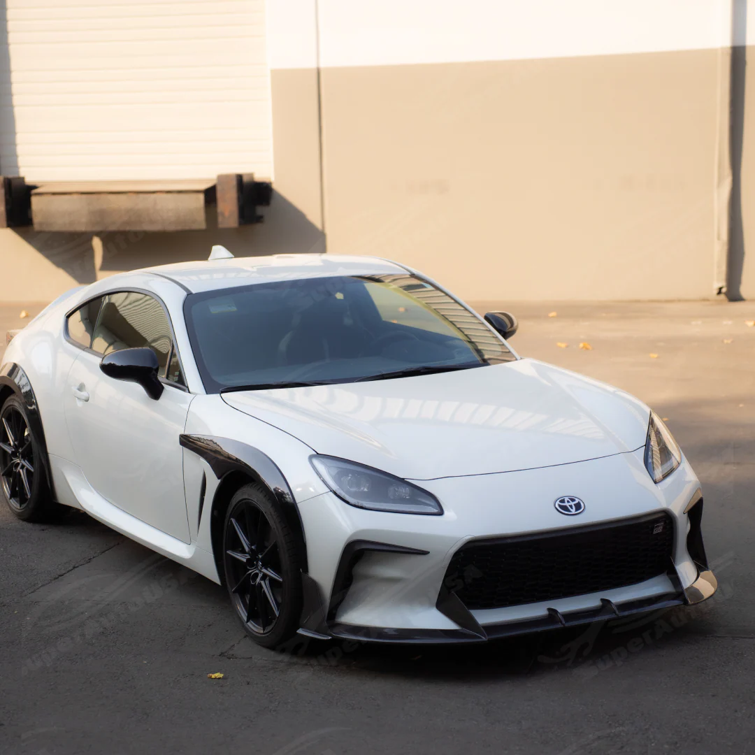 2022-2026 Toyota GR86 - JDM Style Carbon Fiber Front Lip Splitter - Image 9