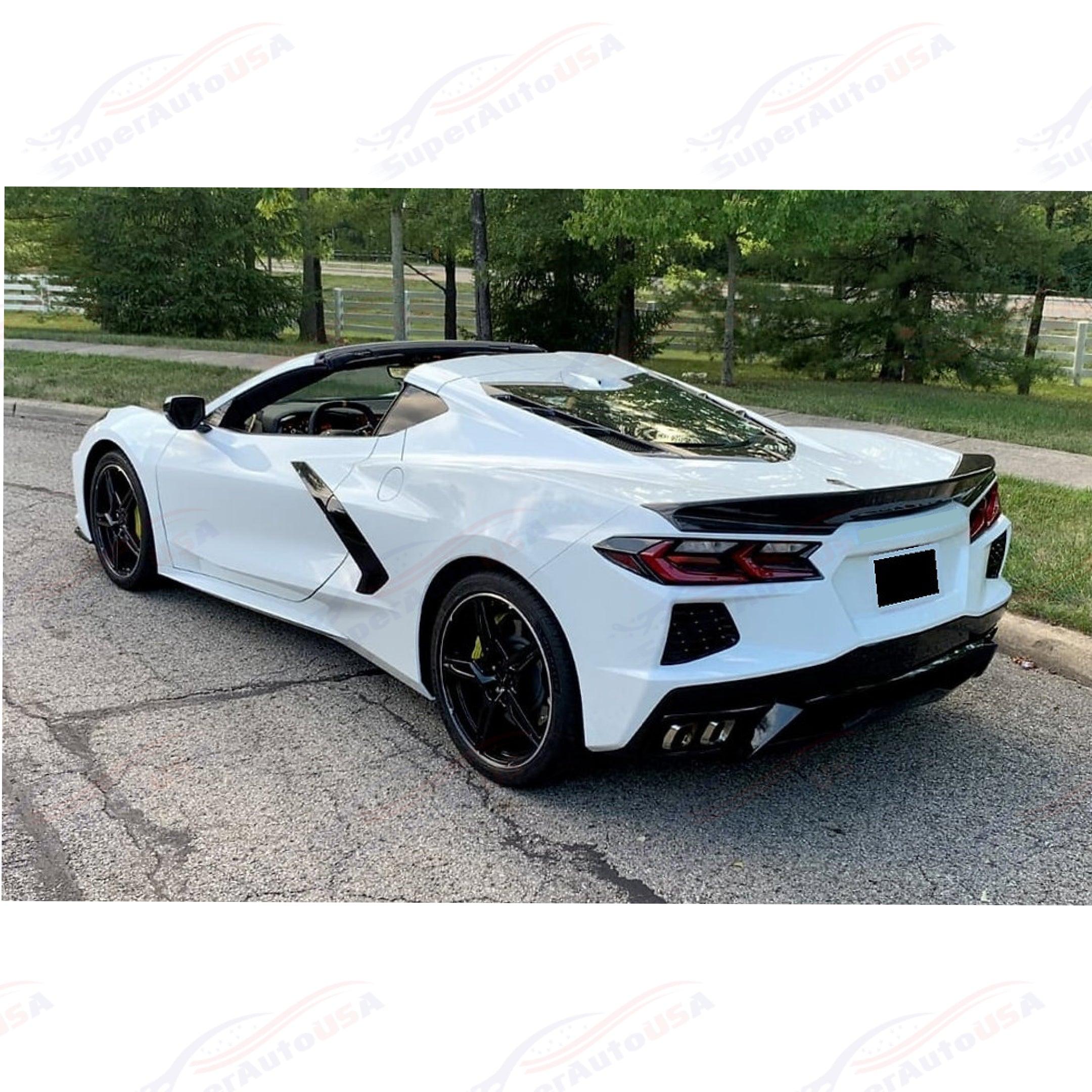 2020+ Chevrolet Corvette C8 Stingray - Ducktail Rear Trunk Spoiler - Image 5