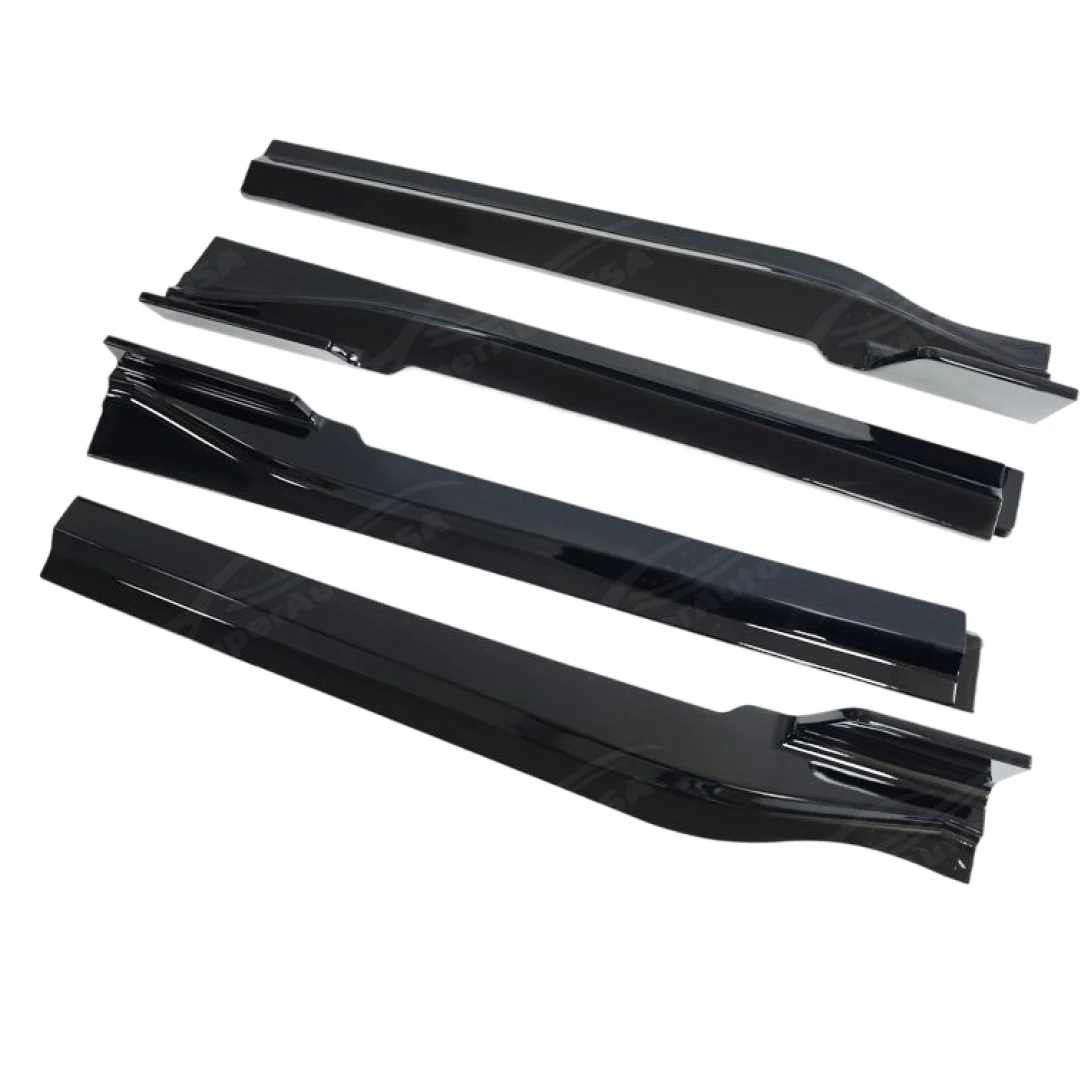 For 2023-2026 BMW G09 XM - Side Skirt Under Splitter Rocker Panel - Gloss Black - Image 11