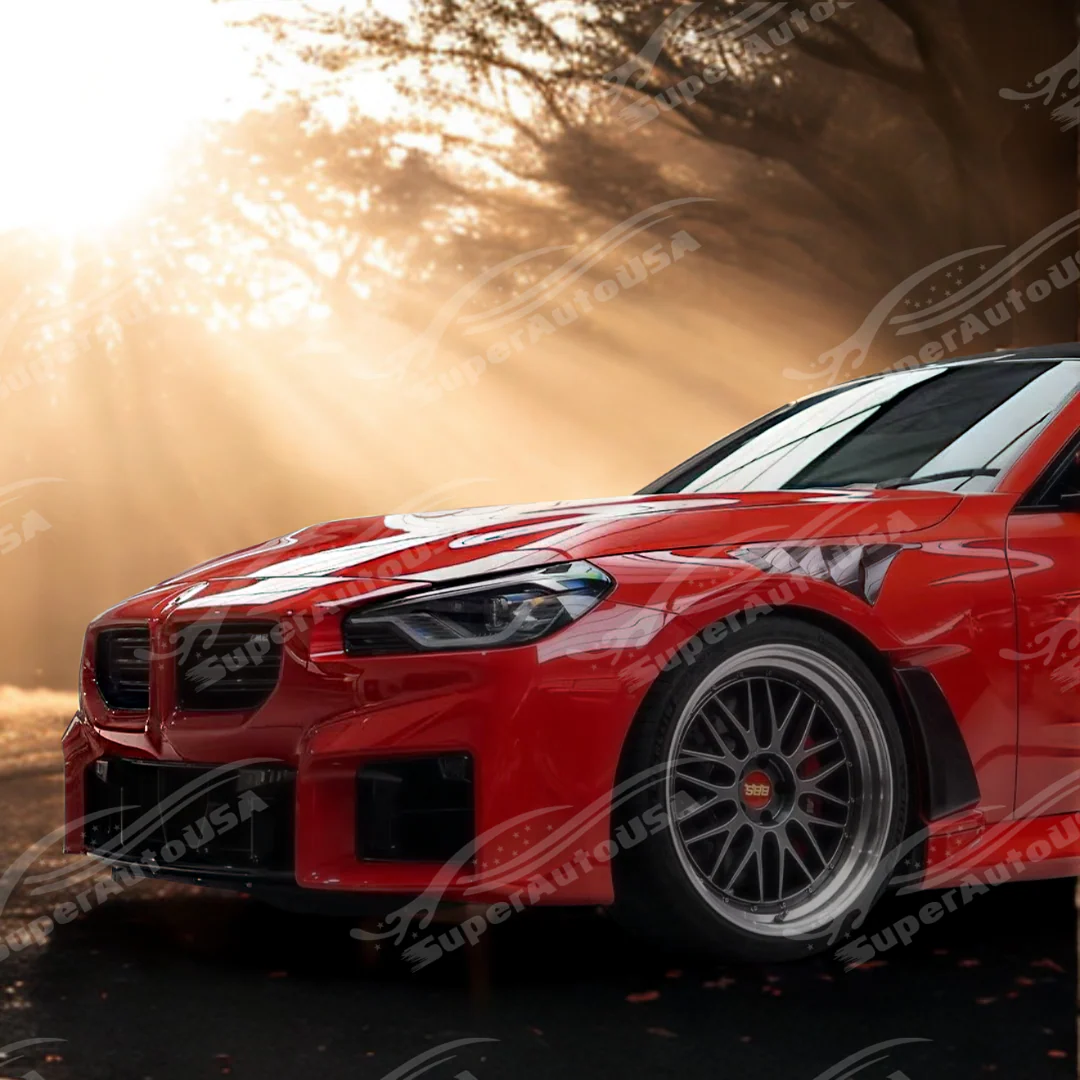 2023-2026 BMW M2 G87 - N Style Vented Carbon Fiber Fenders w/ Blade - Image 3
