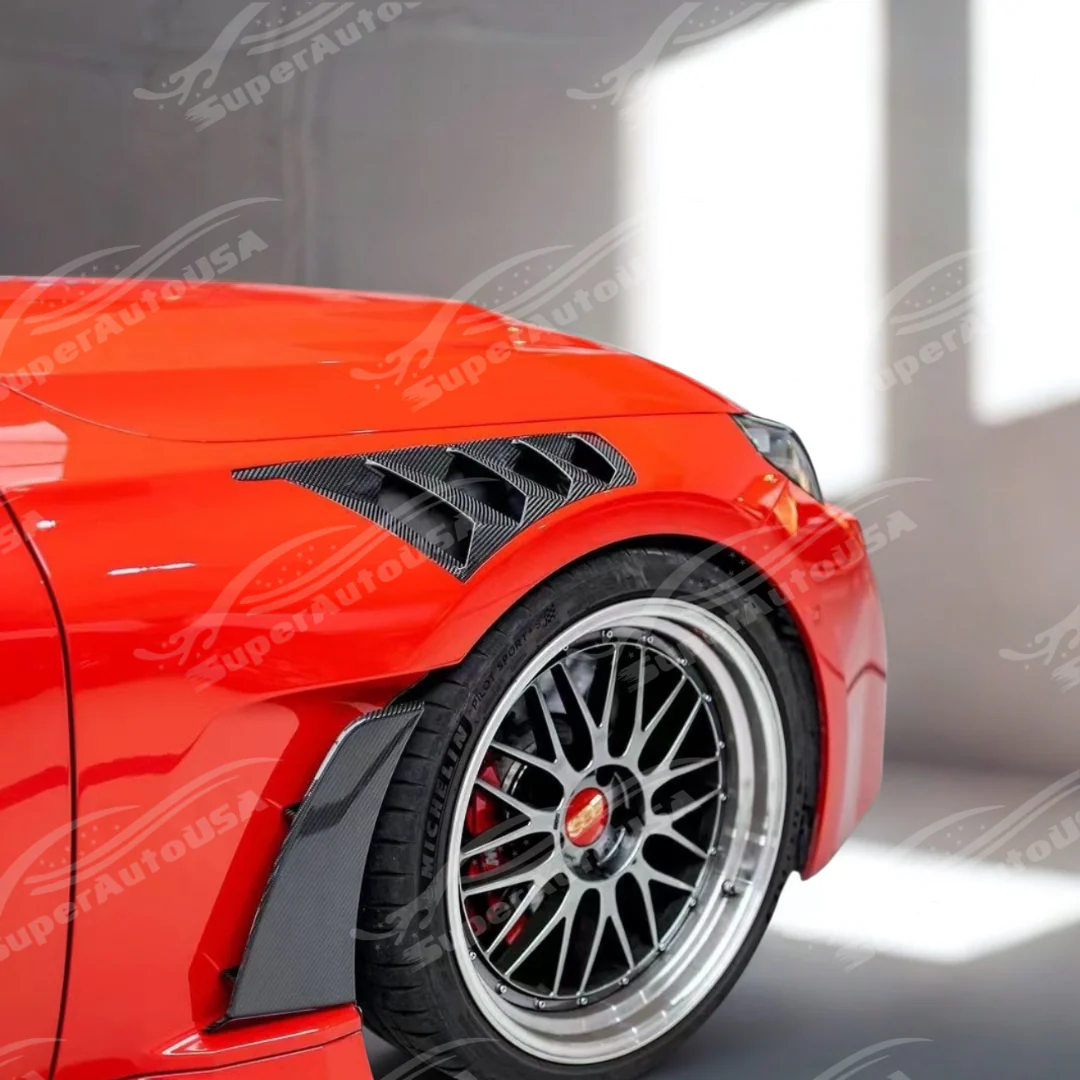 2023-2026 BMW M2 G87 - N Style Vented Carbon Fiber Fenders w/ Blade - Image 6