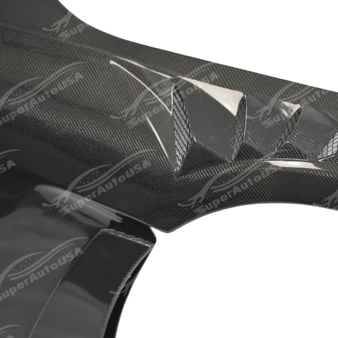 2023-2026 BMW M2 G87 - N Style Vented Carbon Fiber Fenders w/ Blade - Image 7