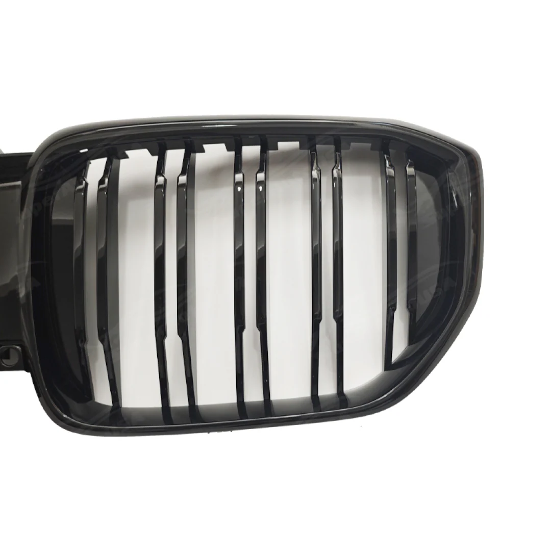 For 2023-2026-BMW X5 G05-Double Grille-Gloss Black - Image 7