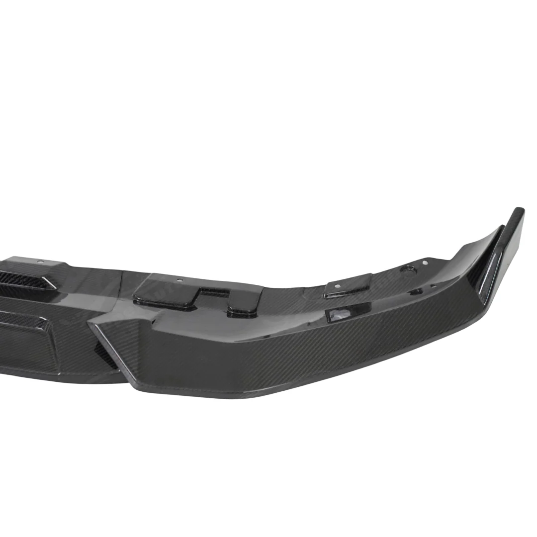 For 2023-2026 BMW X7 LCI Dry Carbon Fiber Front Bumper Lip - Image 4