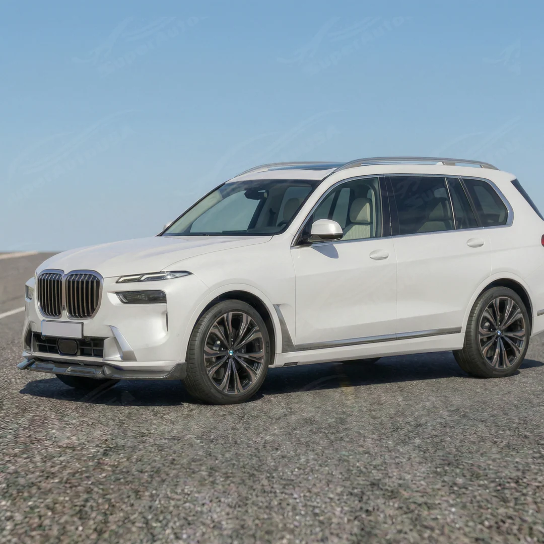 For 2023-2026 BMW X7 LCI Dry Carbon Fiber Front Bumper Lip - Image 7